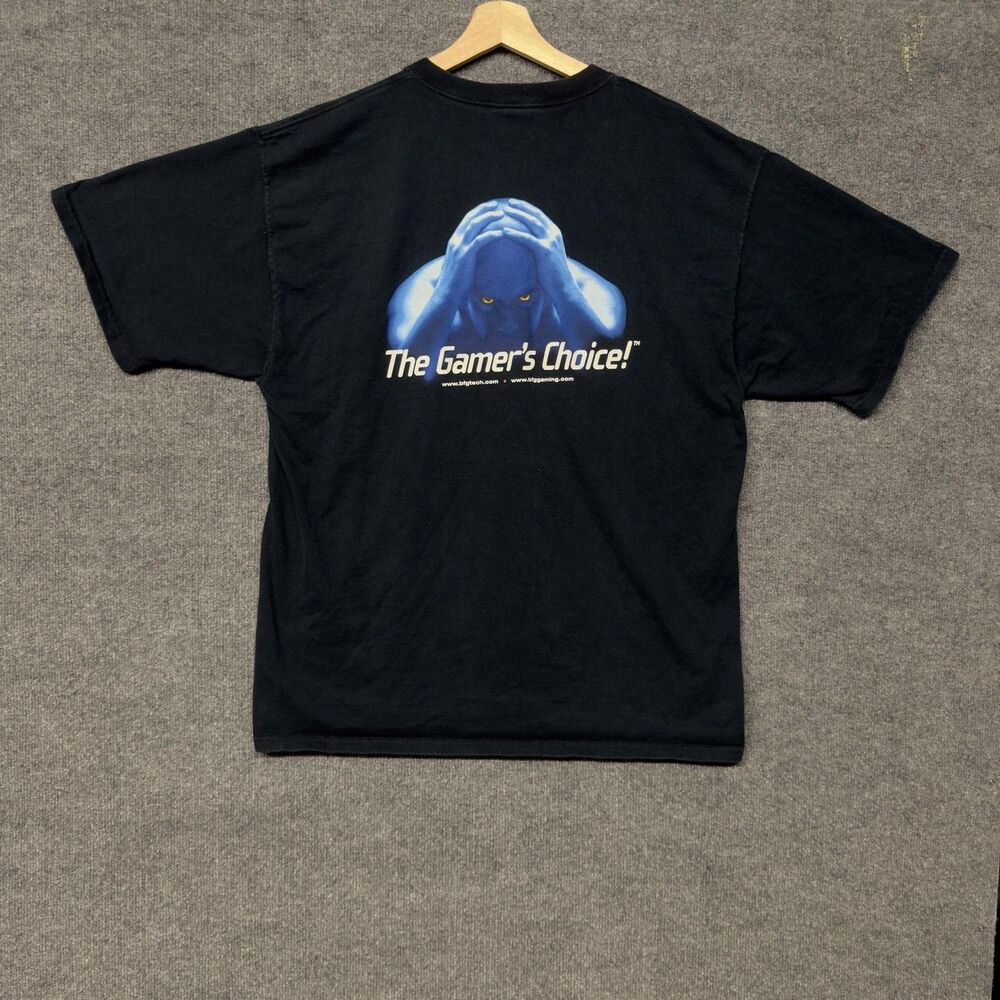 BFG Tech The Gamer's Choice T Shirt Mens L Black Gaming Graphic PC Promo NVIDIA